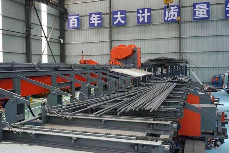 钢筋设备剪切线可广泛用于建筑、高速公路、高铁、隧道、水利、发电厂、核电站等行业